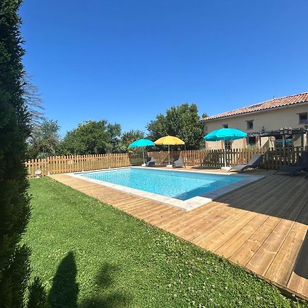 Maison D'Hotes "La Clef Des Champs" Piscine Ortance Sajas Kültér fotó