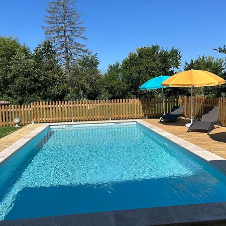 Maison D'Hotes "La Clef Des Champs" Piscine Ortance Sajas Kültér fotó